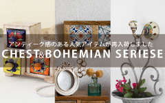 チェスト＆プルノブ再入荷