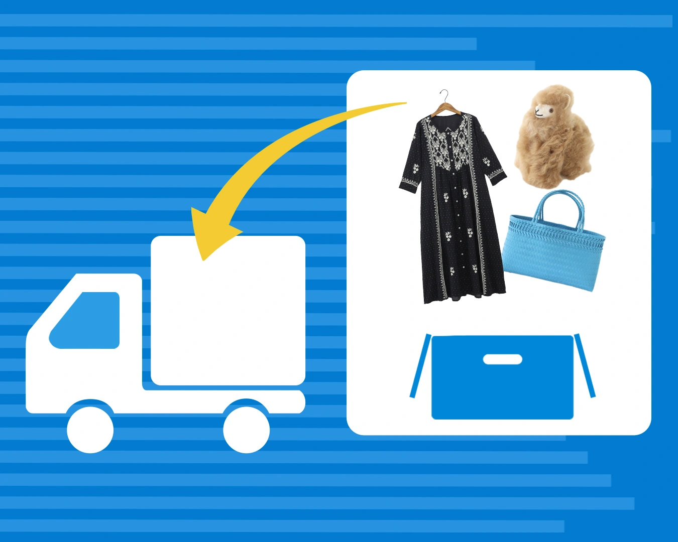 メリット 小ロットから仕入れ可能＆スピード出荷