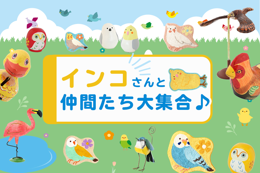 インコさんと仲間たち大集合！！