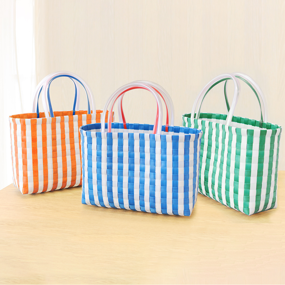 パサールバッグ ストライプA4