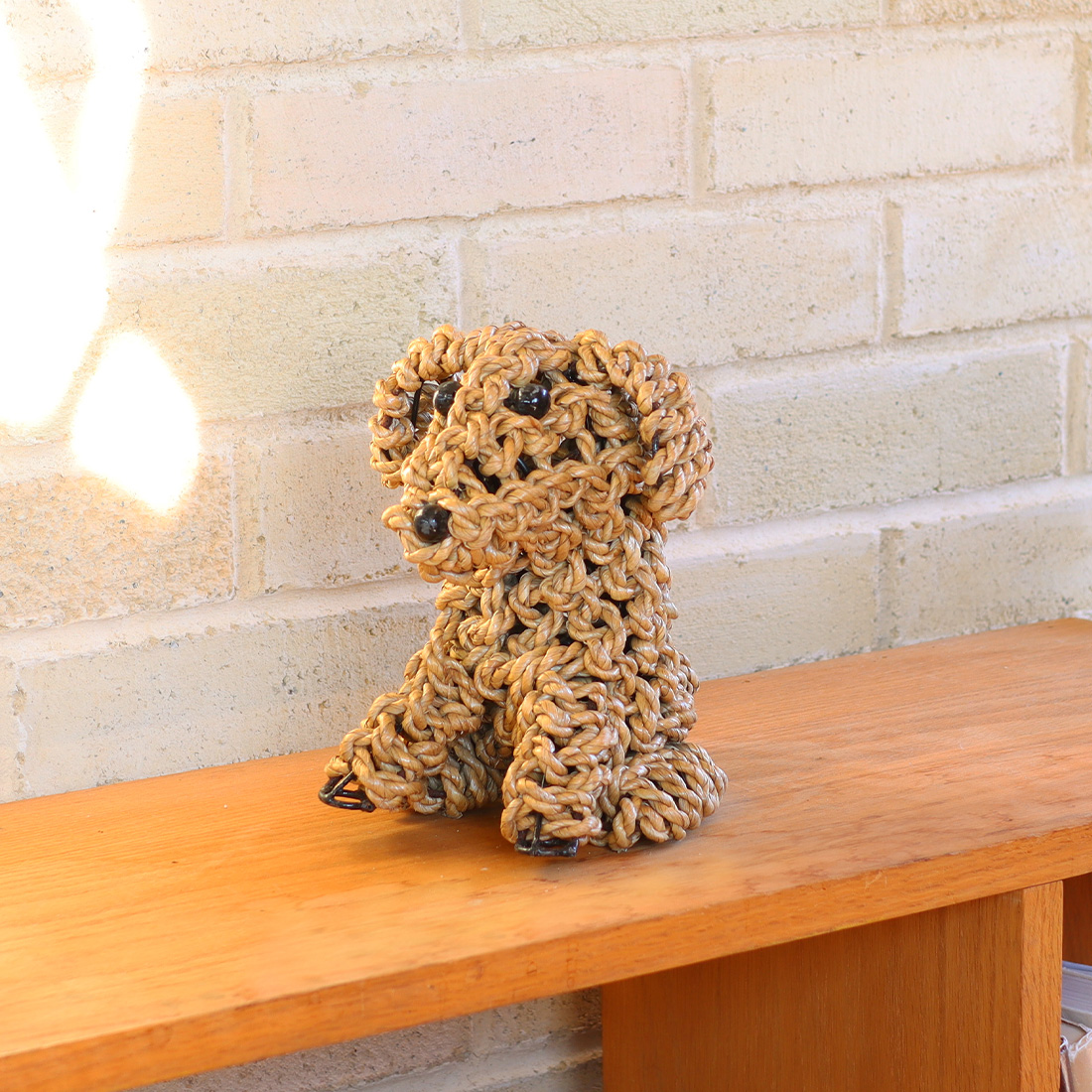 シーグラス ドッグ お座り S