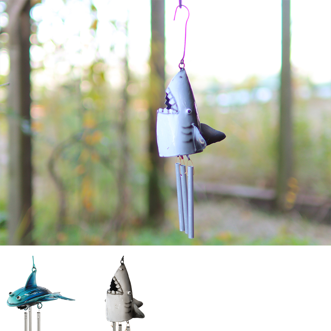 ブリキチャイム サメ