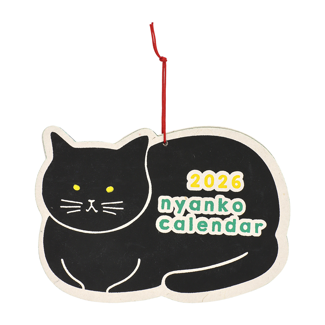 シェイプカレンダー にゃんこ