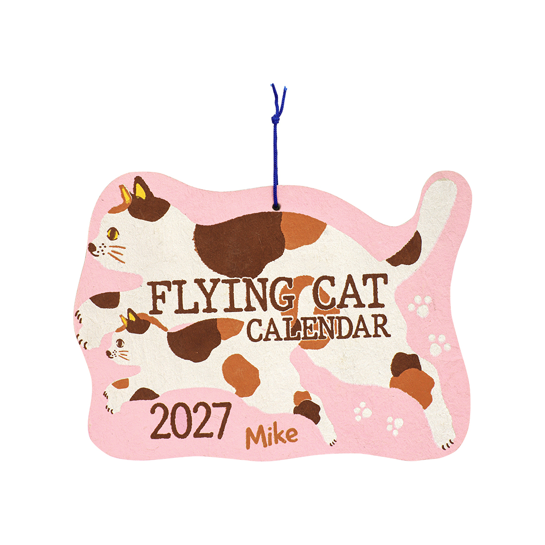 シェイプカレンダー フライングキャット