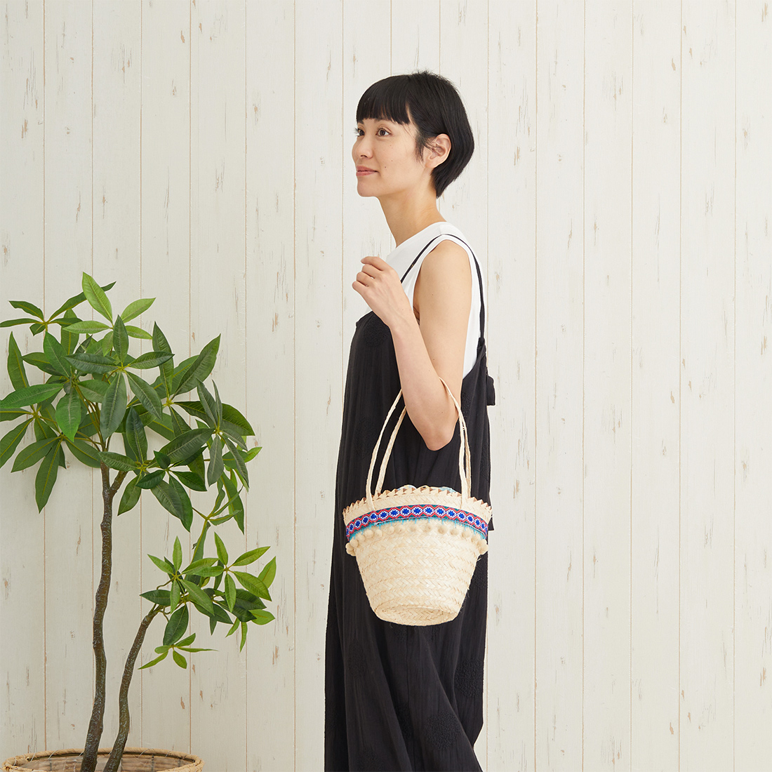 バッグ チロリアンテープ | iichi 日々の暮らしを心地よくする