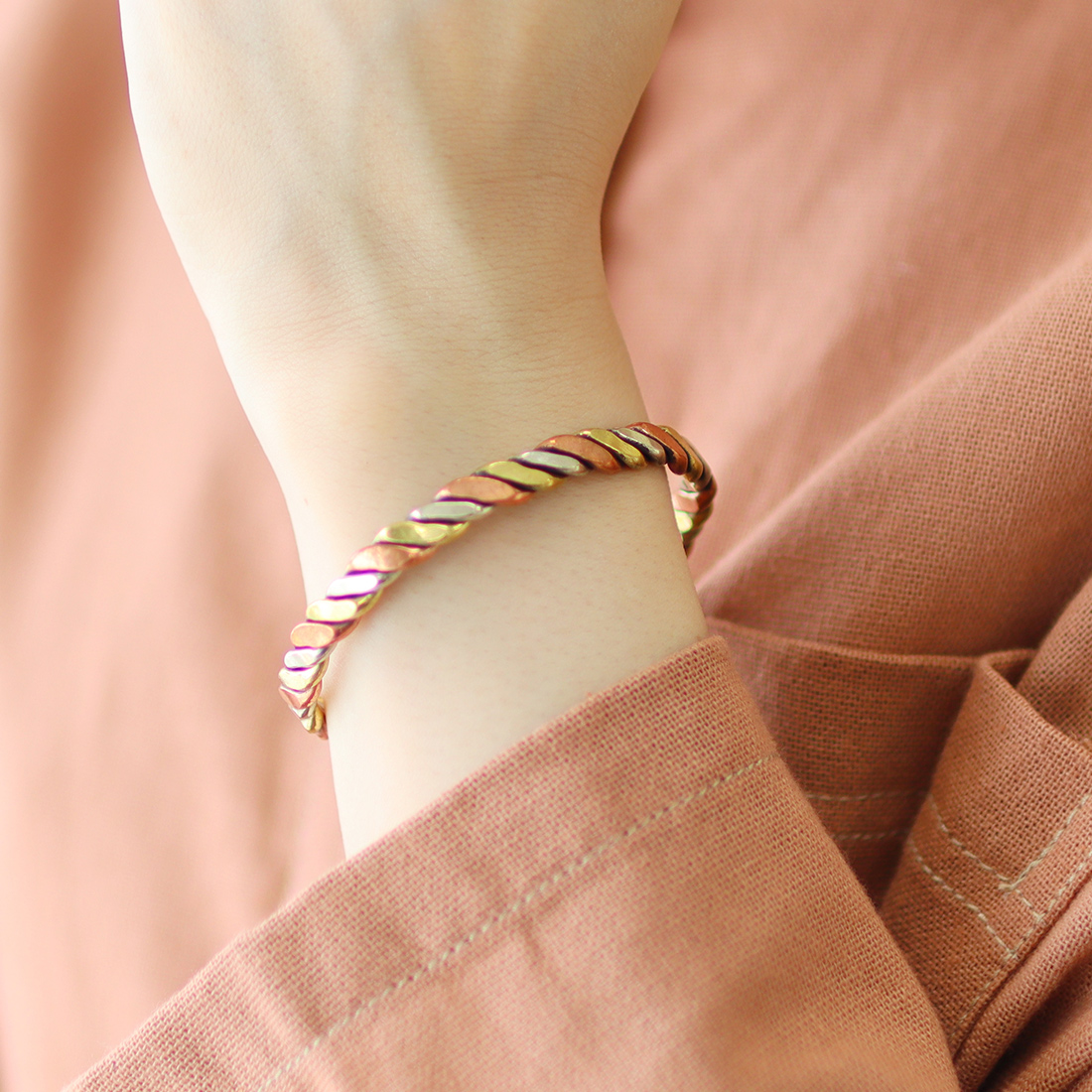 バングル 3MIX (IRON COPPER BRASS)