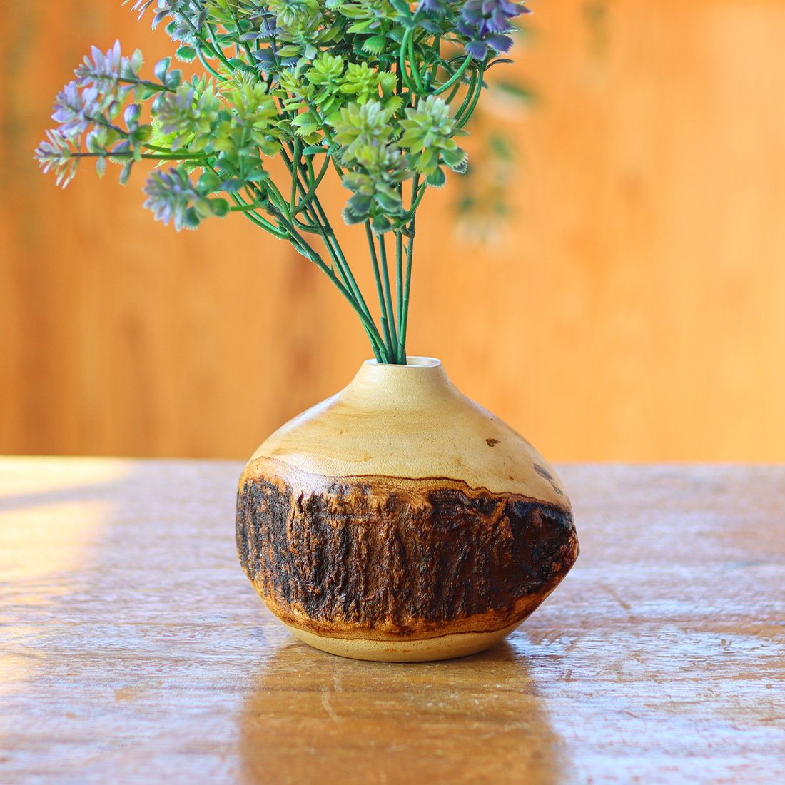 マンゴーウッド フラワーベース L