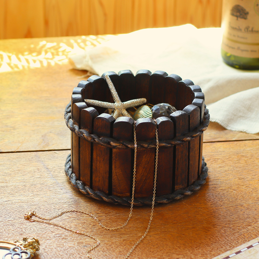 チークバレル 丸桶