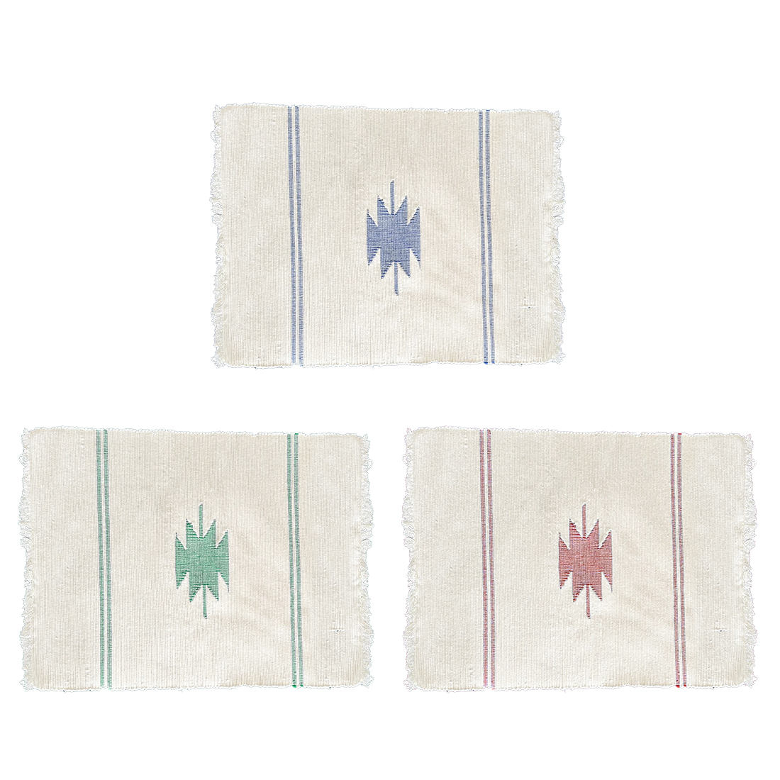 手織りランチマット