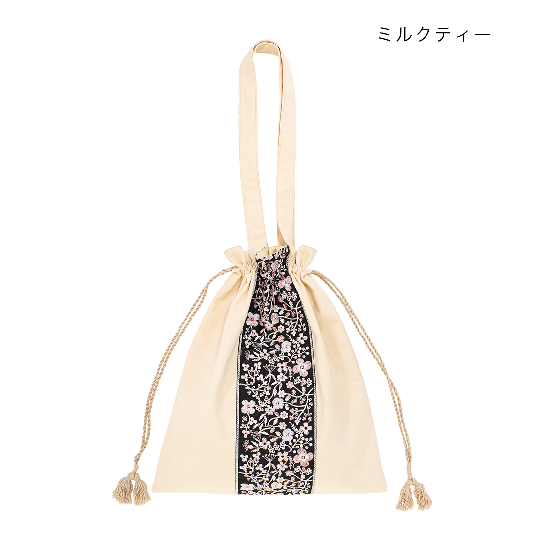インド刺繍リボンA4トートBAG | トモ・コーポレーション｜世界の