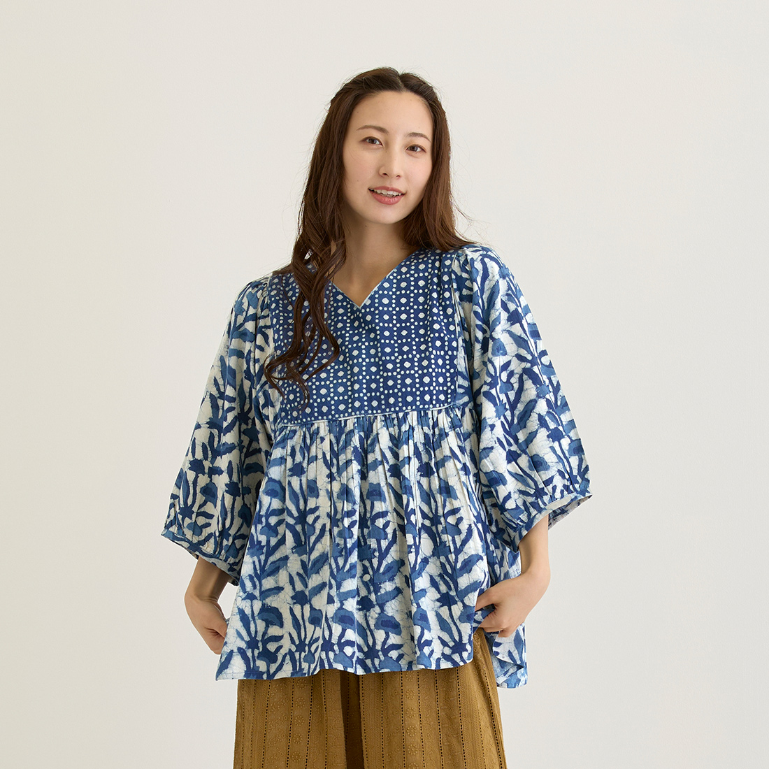 【Shanti Shanti】プルオーバー ダブ