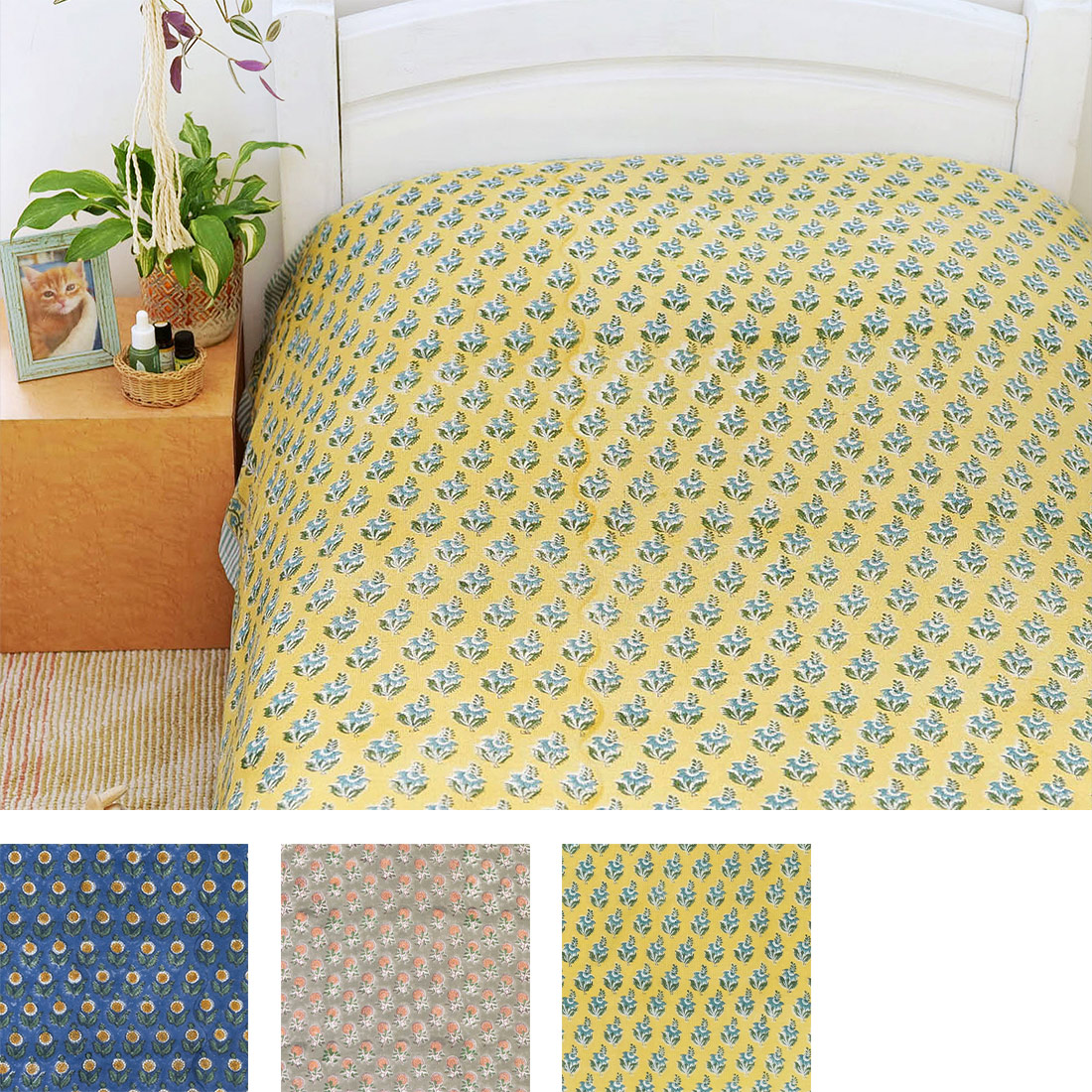 マルチクロス ボニータブロックプリント