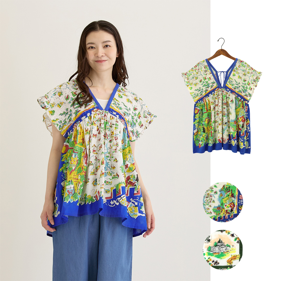 【Shanti Shanti】プルオーバー ヴォヤージュ