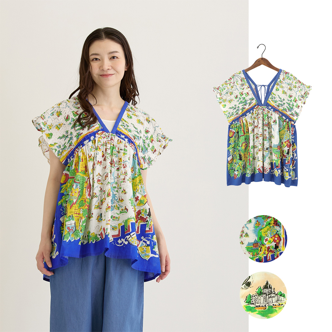 【Shanti Shanti】プルオーバー ヴォヤージュ