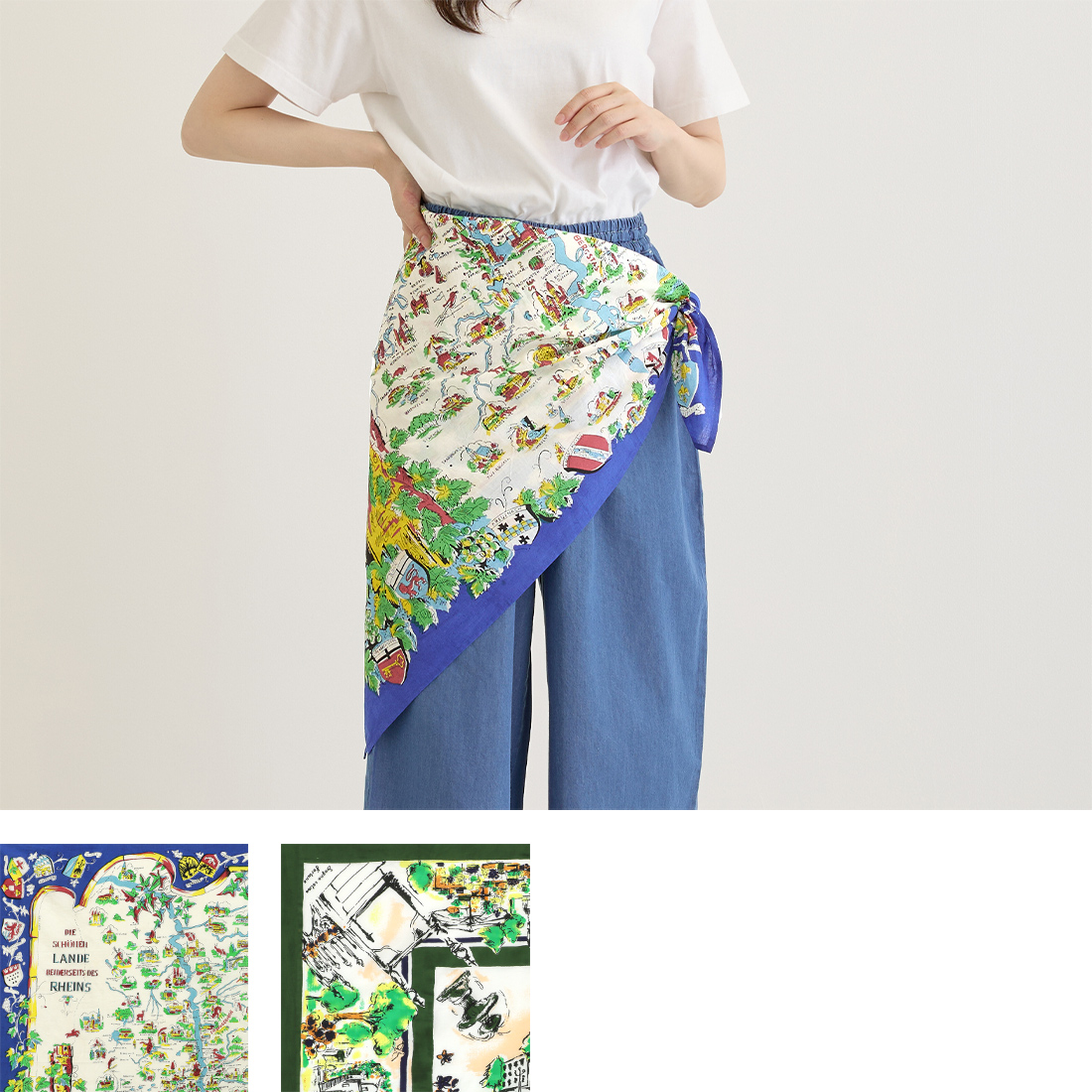 【Shanti Shanti】スカーフ ヴォヤージュ