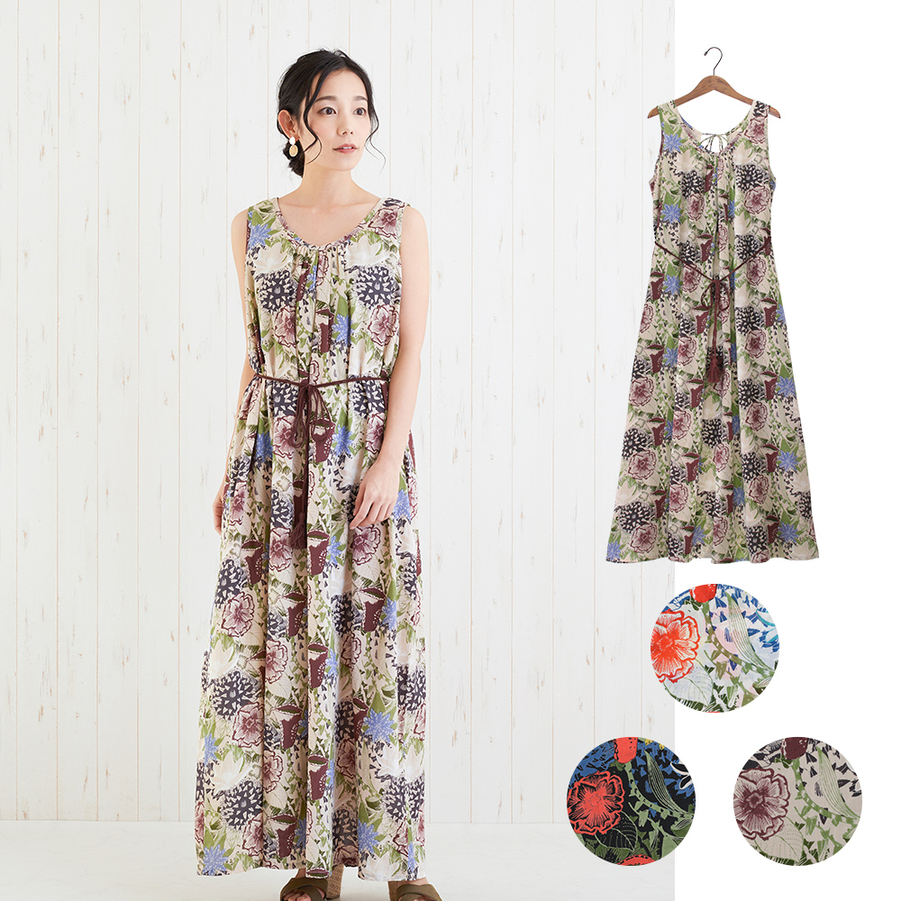 ワンピース 春夏 トモ コーポレーション 世界の民芸雑貨卸 エスニック ハワイアン 中南米のアパレル 雑貨卸売の通販