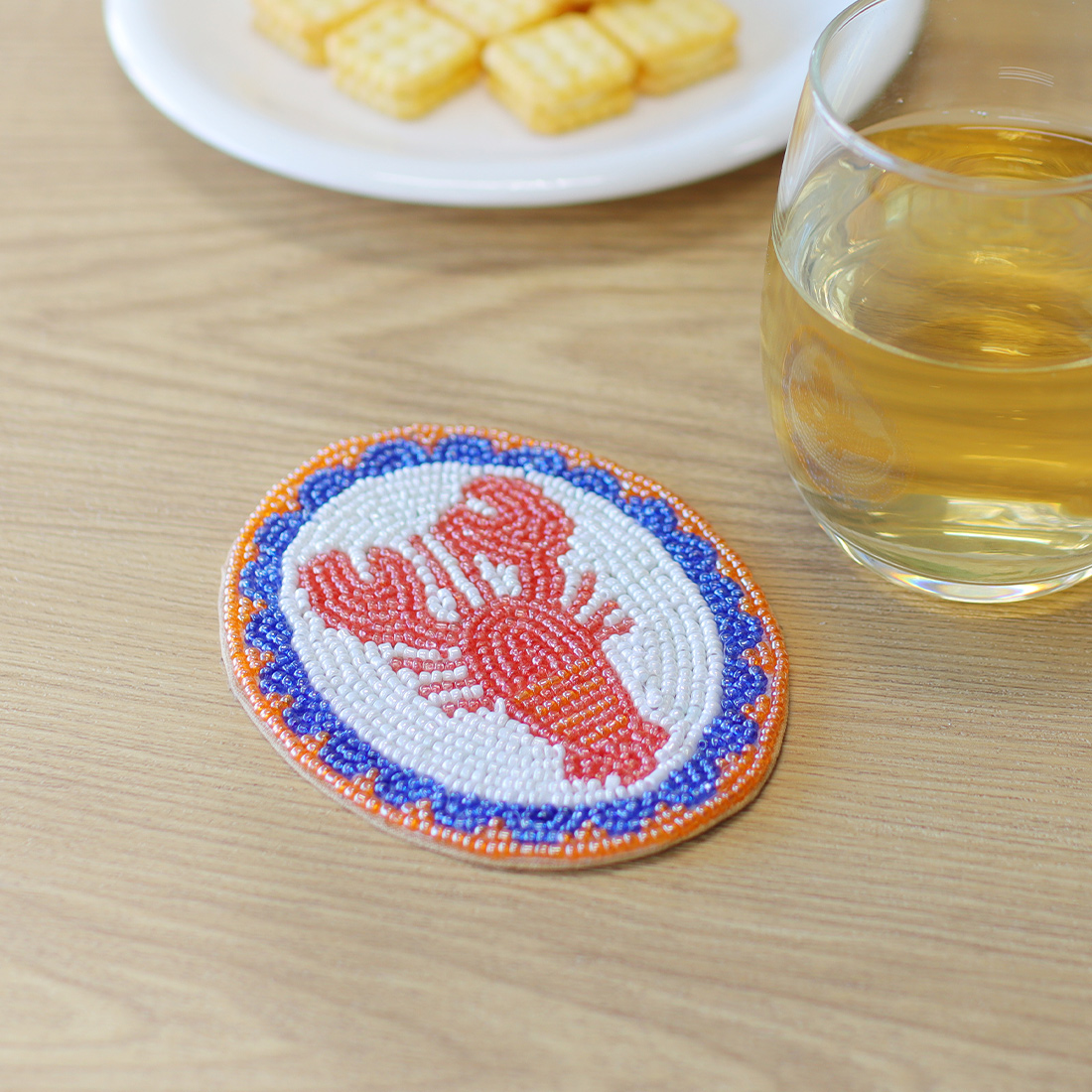 ビーズコースター ロブスター