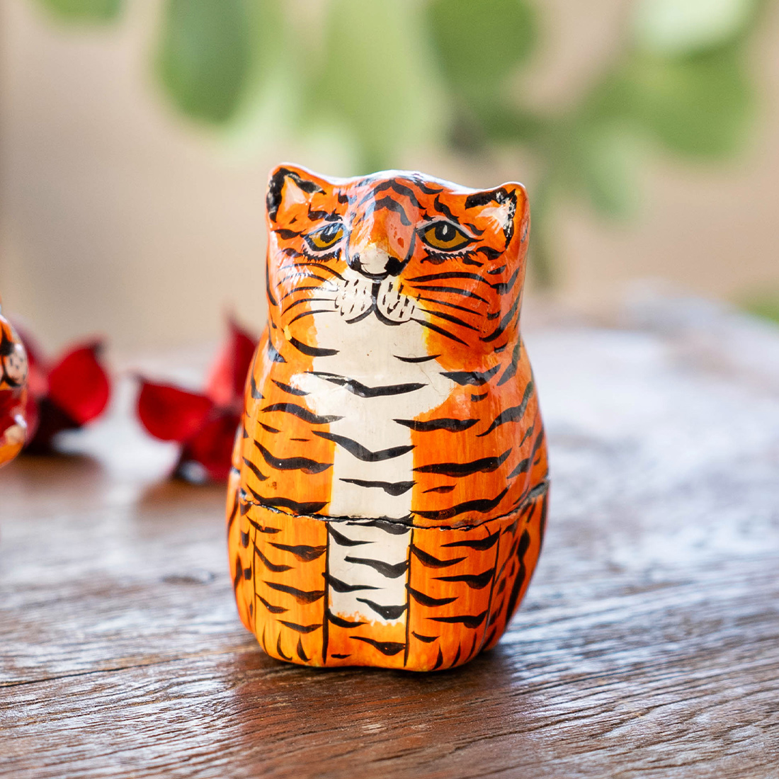 ペーパーマッシュBOX タイガー