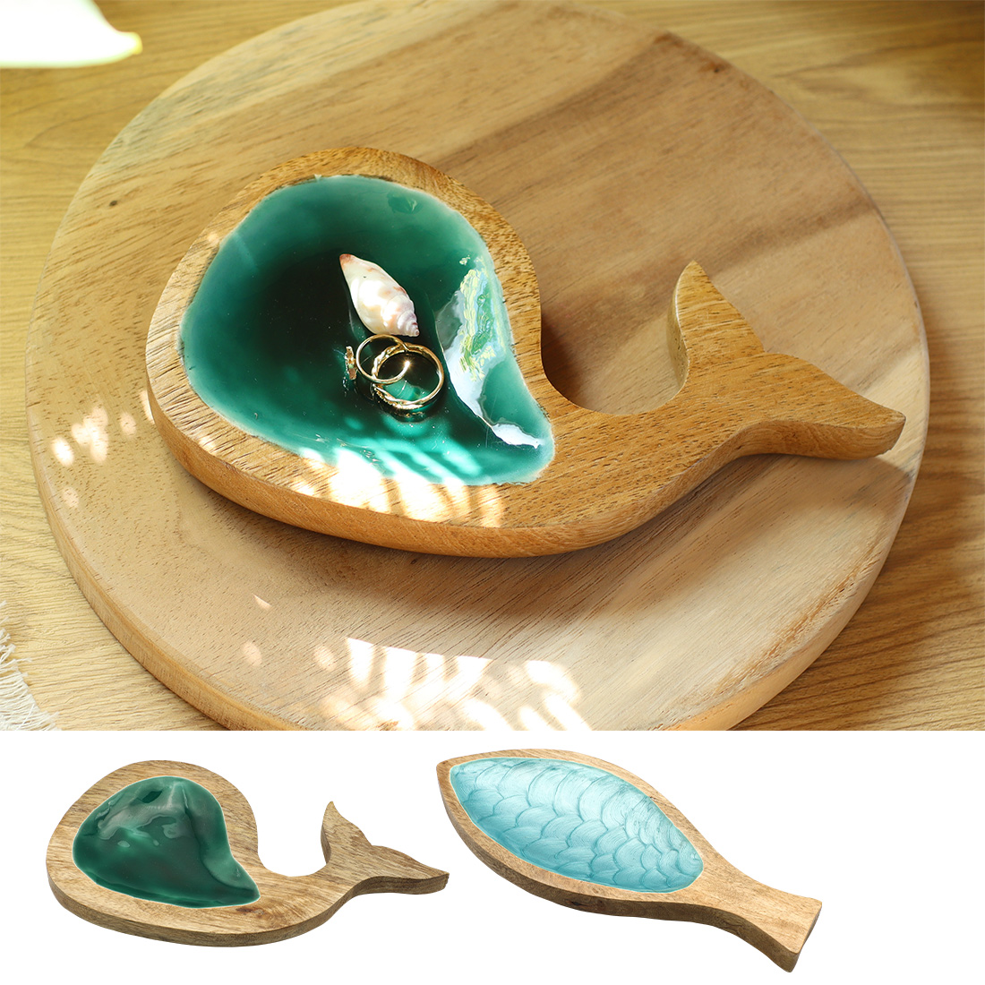 エナメルトレイ サカナ