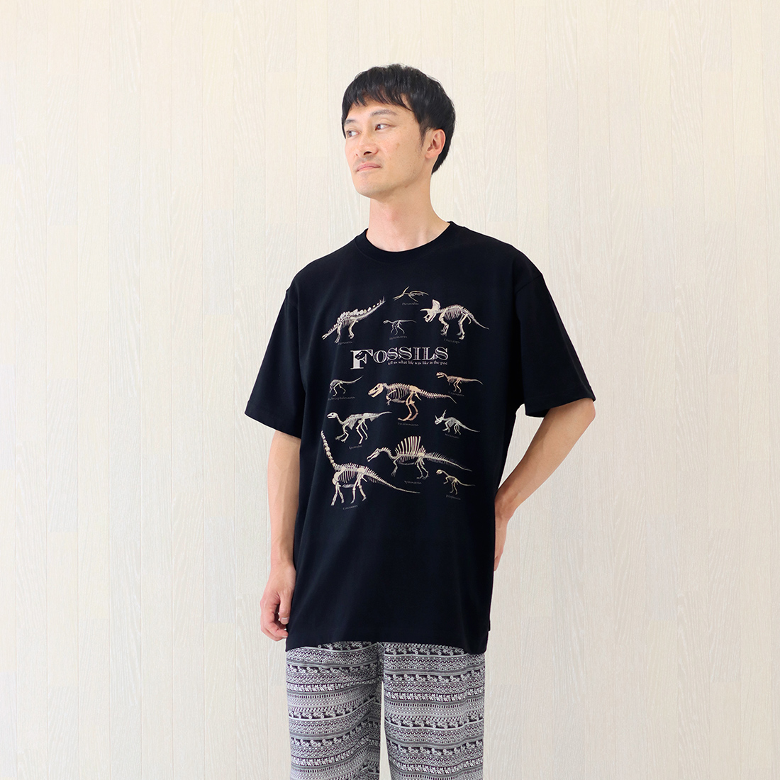 Tシャツ 恐竜図鑑【受注生産】