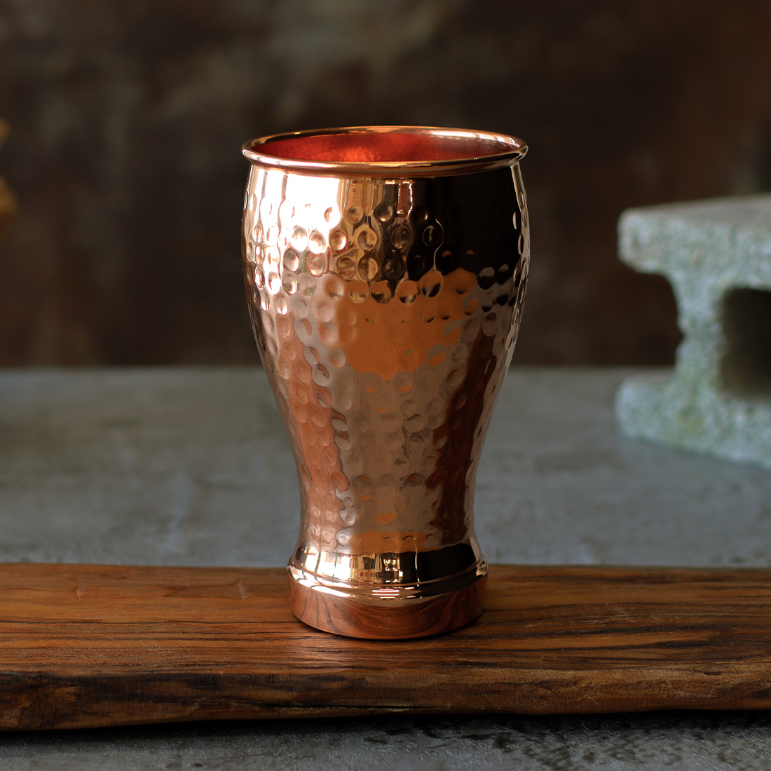 コッパー トールカップ 槌目